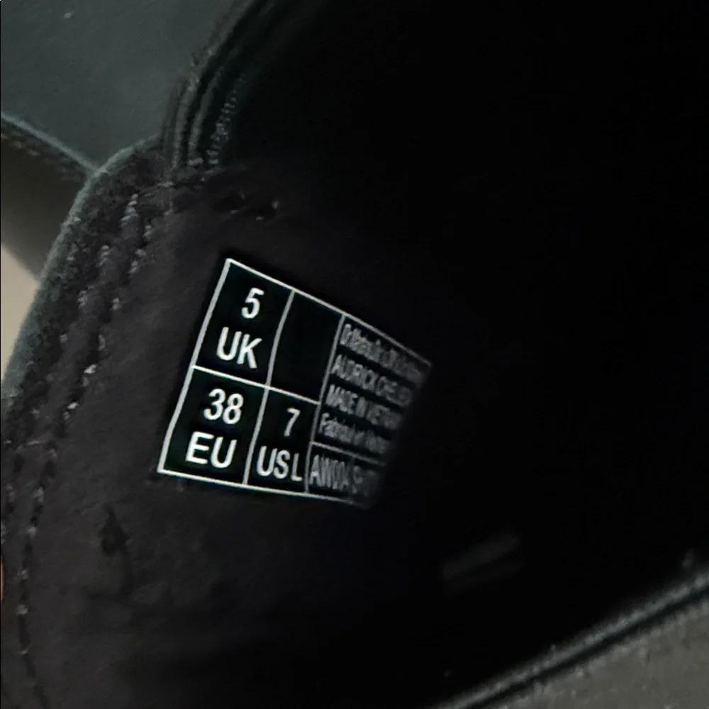 Black Leather Chelsea Boots - Picture 5 of 5